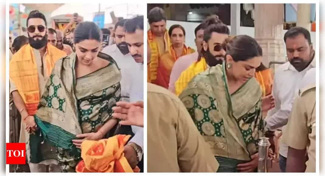Deepika Padukone's fans school trolls after they call her out for not wearing Mangalsutra during her visit to Siddhivinayak temple with Ranveer Singh | - Times of India