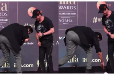 Rana Daggubati touches Shah Rukh Khan's feet at an event; ' We are fully South Indian, that's how....' | Hindi Movie News - Times of India 18 Rana Daggubati touches Shah Rukh Khan's feet at an event; ' We are fully South Indian, that's how....' | Hindi Movie News - Times of India
