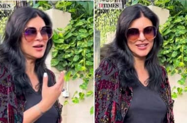 Sushmita Sen captured outside a clinic with Rohman Shawl, tells paps she was having a toothe ache: 'Aap log dentist clinic ke bahar aake kaise le sake ho?' - WATCH VIDEO | Hindi Movie News - Times of India 18 Sushmita Sen captured outside a clinic with Rohman Shawl, tells paps she was having a toothe ache: 'Aap log dentist clinic ke bahar aake kaise le sake ho?' - WATCH VIDEO | Hindi Movie News - Times of India