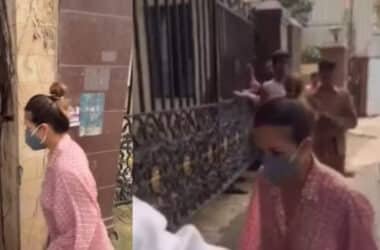 Malaika Arrora arrives at her parents' house as her father Anil Arora passes away by suicide - VIDEO | Hindi Movie News - Times of India