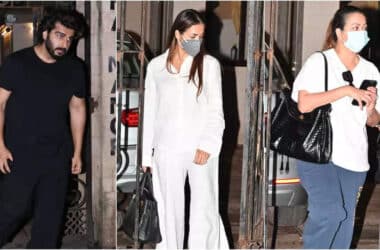 Arjun Kapoor gets visibly upset with a paparazzo for blocking Malaika Arora's car as she leaves her parent's house - Times of India 24 Arjun Kapoor gets visibly upset with a paparazzo for blocking Malaika Arora's car as she leaves her parent's house - Times of India