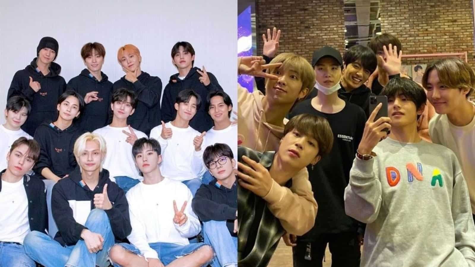 Seventeen swoops in for the big win ahead of Jeonghan's enlistment; BTS closes Top 5 Sept Boy Group brand value rankings
