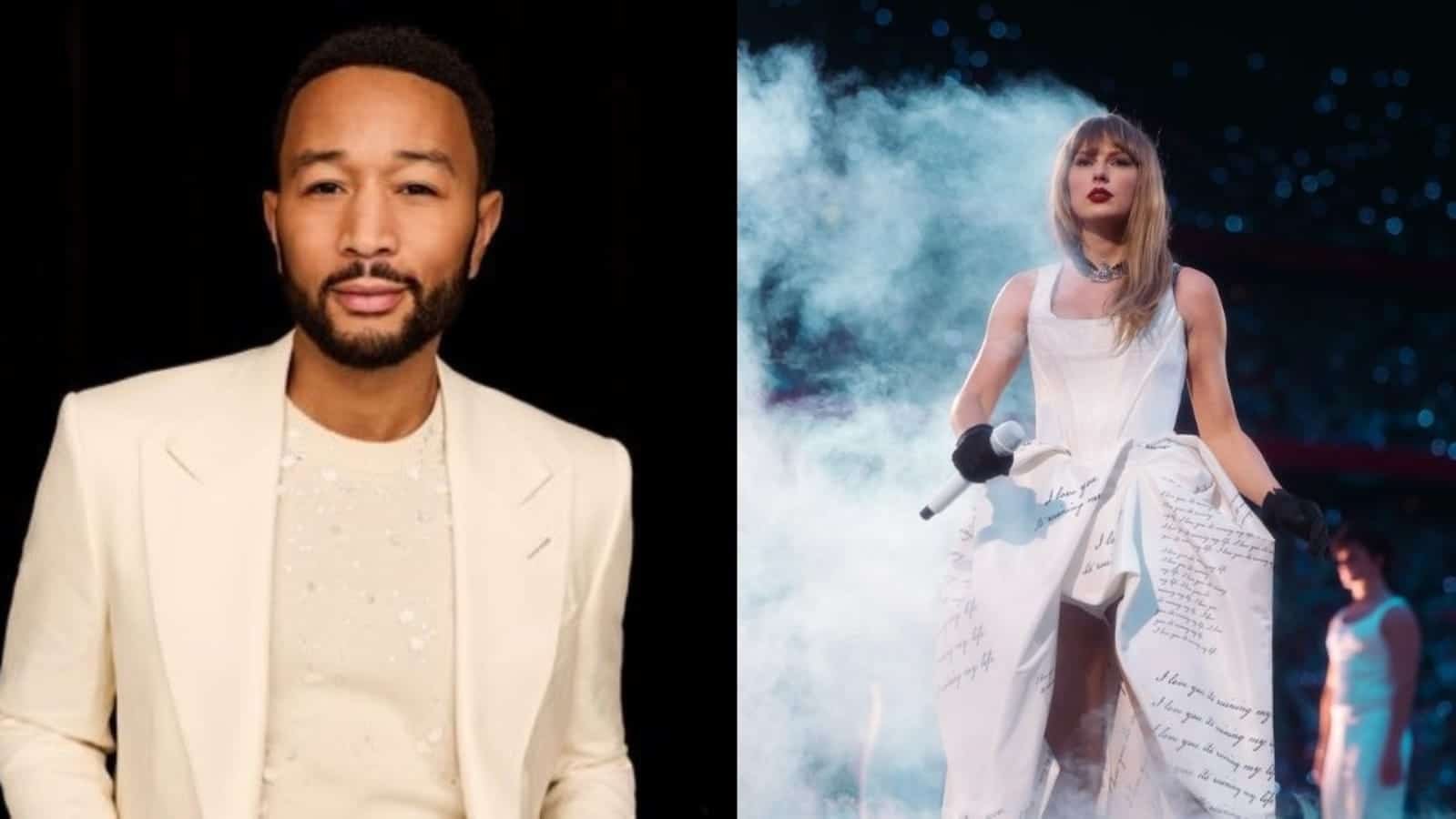 John Legend praises Taylor Swift for her endorsement of Kamala Harris:'It was riskier…'