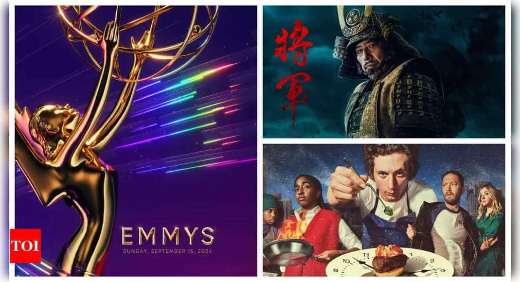 76th Primetime Emmy Awards Live Updates: 'Shogun', 'The Bear', and 'Baby Reindeer' tipped to win big - The Times of India