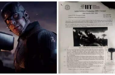 Chris Evans' EPIC Captain America vs Thanos fight scene in 'Avengers: Endgame' appears on IIT Varanasi exam paper | - Times of India
