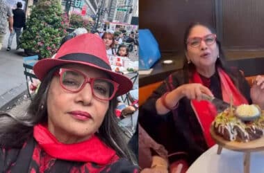 WATCH: Shabana Azmi rings in 74th birthday with friends in New York | Hindi Movie News - Times of India 13 WATCH: Shabana Azmi rings in 74th birthday with friends in New York | Hindi Movie News - Times of India
