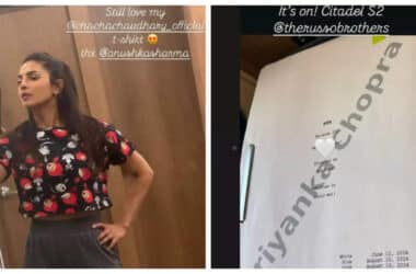 Priyanka Chopra shows off her cute gift from Anushka Sharma as she begins work on the Joe Russo directorial 'Citadel' Season 2 | - Times of India 19 Priyanka Chopra shows off her cute gift from Anushka Sharma as she begins work on the Joe Russo directorial 'Citadel' Season 2 | - Times of India