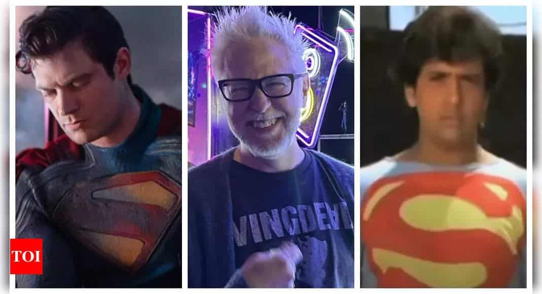 Not David Corenswet, director James Gunn picks Govinda as his FAVOURITE 'Superman' | - Times of India