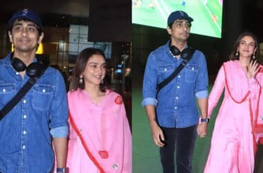 Aditi Rao Hydari and Siddharth make first appearance post their wedding; hold hands at Mumbai airport | Hindi Movie News - Times of India 13 Aditi Rao Hydari and Siddharth make first appearance post their wedding; hold hands at Mumbai airport | Hindi Movie News - Times of India