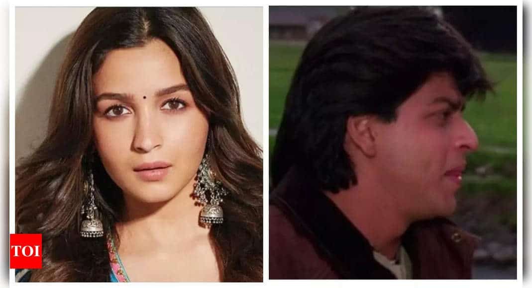 Alia Bhatt reminisces about the iconic 'palat' scene from Dilwale Dulhania Le Jayenge, with Shah Rukh Khan and Kajol; 'I think every girl has wanted that....' | Hindi Movie News - Times of India