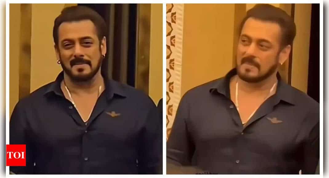 Salman Khan Wows Fans with His English Accent at Dubai Event - Watch Now! | - Times of India