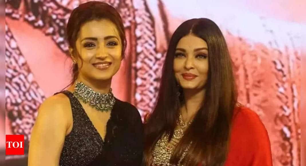 When Trisha asked Mani Ratnam for Nandini’s role in ‘Ponniyin Selvan’, but he said ‘only Aishwarya Rai can do it’ | - Times of India