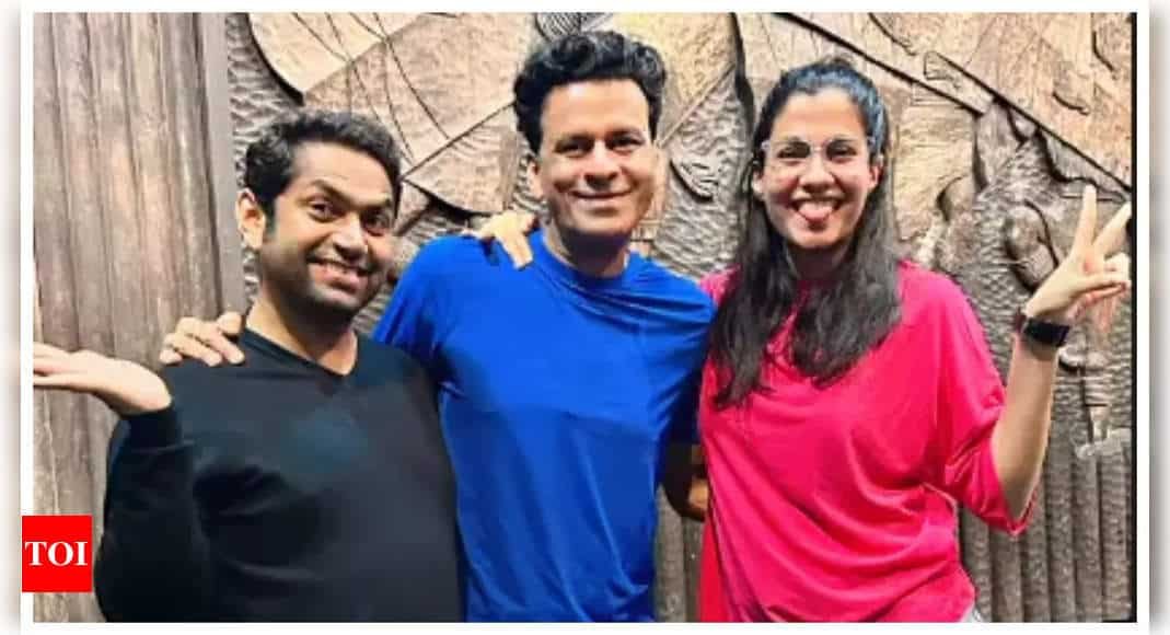 THIS photo of Manoj Bajpayee and Sharib Hashmi from the sets of 'The Family Man 3' in Nagaland will get you all excited for the season | - Times of India