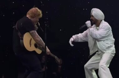 Ed Sheeran returns favour, makes surprise appearance at Diljit Dosanjh concert in Birmingham. Watch 11 Ed Sheeran returns favour, makes surprise appearance at Diljit Dosanjh concert in Birmingham. Watch