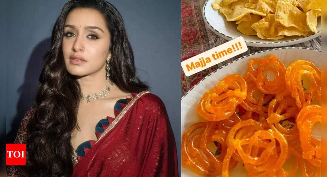 Stree 2 fame Shraddha Kapoor's Sweet Love for Jalebis | - Times of India