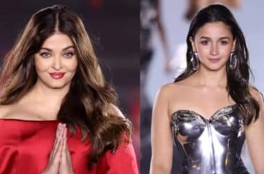Pic - Aishwarya Rai Bachchan and Alia Bhatt enjoy a hearty conversation as they get ready together for the Paris Fashion Week | - Times of India