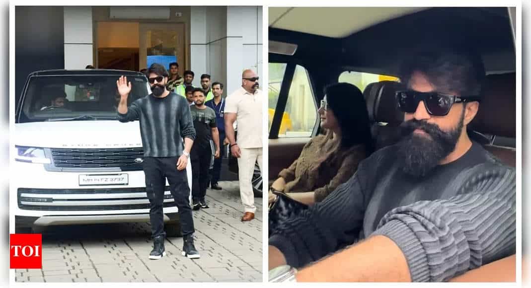 Yash Spotted in Mumbai: Speculations Rise Over 'Ramayana' and 'Toxic' Film Projects | - Times of India