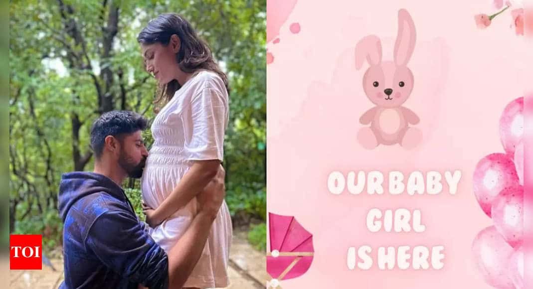 Tanuj Virwani and wife Tanya Jacob blessed with a baby girl | Hindi Movie News - Times of India