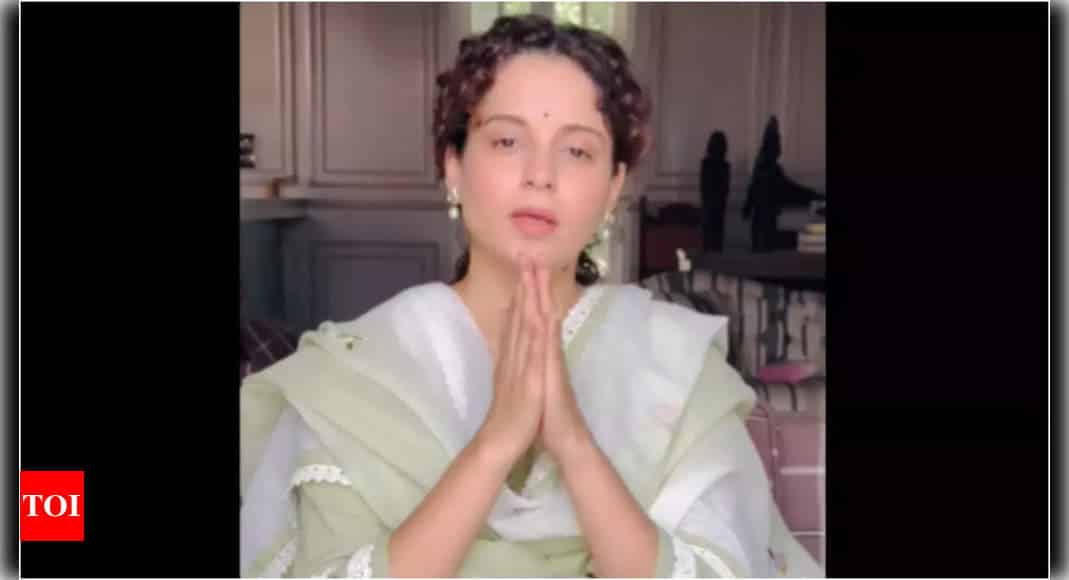 Kangana Ranaut issues apology and withdraws farm law remarks after BJP backlash | Hindi Movie News - Times of India 3 Kangana Ranaut issues apology and withdraws farm law remarks after BJP backlash | Hindi Movie News - Times of India