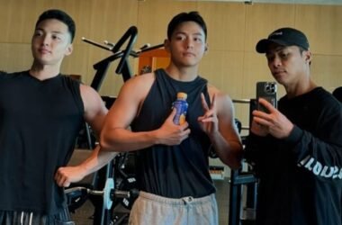 Kim Taehyung stuns BTS ARMY with his 'buffed up' arms, works out with Kim Min-jae during military vacation. See new pic