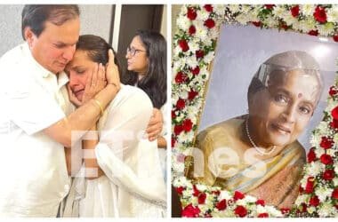 Madhura Pandit Jasraj's funeral: Family members bid emotional farewell to veteran filmmaker | - Times of India