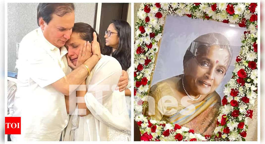 Madhura Pandit Jasraj's funeral: Family members bid emotional farewell to veteran filmmaker | - Times of India 6 Madhura Pandit Jasraj's funeral: Family members bid emotional farewell to veteran filmmaker | - Times of India