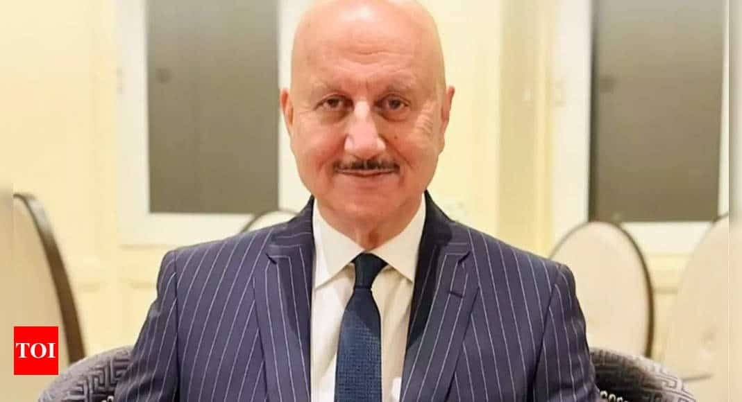 Anupam Kher shares his resume on LinkedIn; labels himself as a ‘struggling actor’ - Times of India