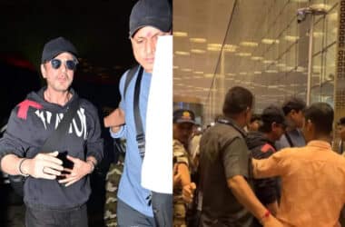 Shah Rukh Khan gets mobbed at Mumbai airport as fans go berserk on seeing him, netizens react as VIDEO goes viral | Hindi Movie News - Times of India 18 Shah Rukh Khan gets mobbed at Mumbai airport as fans go berserk on seeing him, netizens react as VIDEO goes viral | Hindi Movie News - Times of India