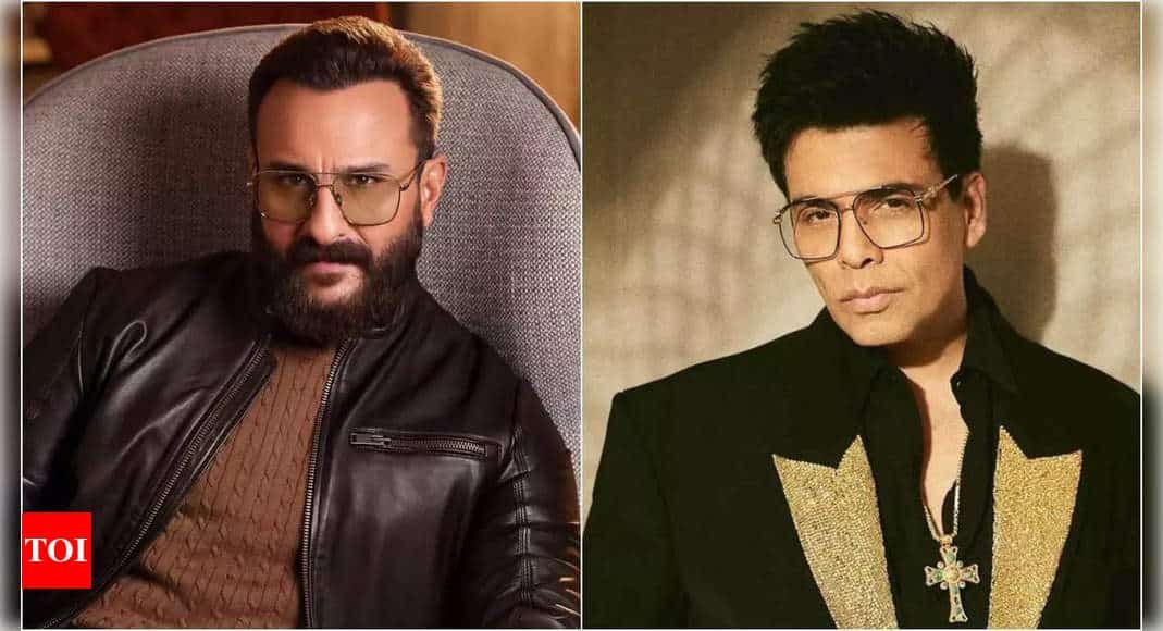 Saif Ali Khan reacts to Karan Johar's 'stars charge Rs 40 crore but bring in only Rs 3.5 crore' remark: 'He wants to cut pay cheques' | Hindi Movie News - Times of India