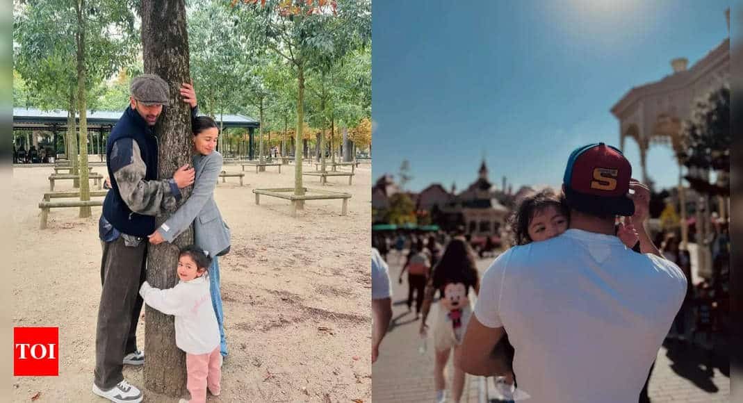 Alia Bhatt drops UNSEEN PICS, giving a glimpse into birthday boy Ranbir Kapoor's cutest moments with Raha and her: 'All you need is a giant hug...' | Hindi Movie News - Times of India