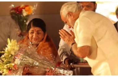 PM Narendra Modi pays tribute to Lata Mangeshkar on her birth anniversary: ‘Fortunate to receive her affection and blessings' - Times of India 16 PM Narendra Modi pays tribute to Lata Mangeshkar on her birth anniversary: ‘Fortunate to receive her affection and blessings' - Times of India
