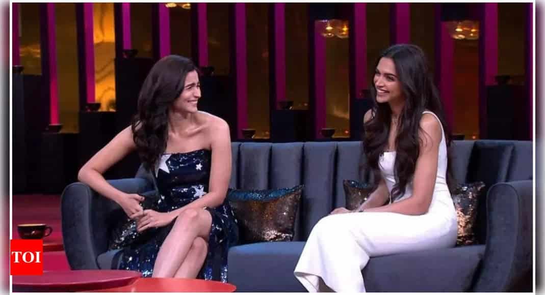 Coldplay Tales: Deepika Padukone and Alia Bhatt's hilarious bathroom adventure at the rock band's concert | - Times of India