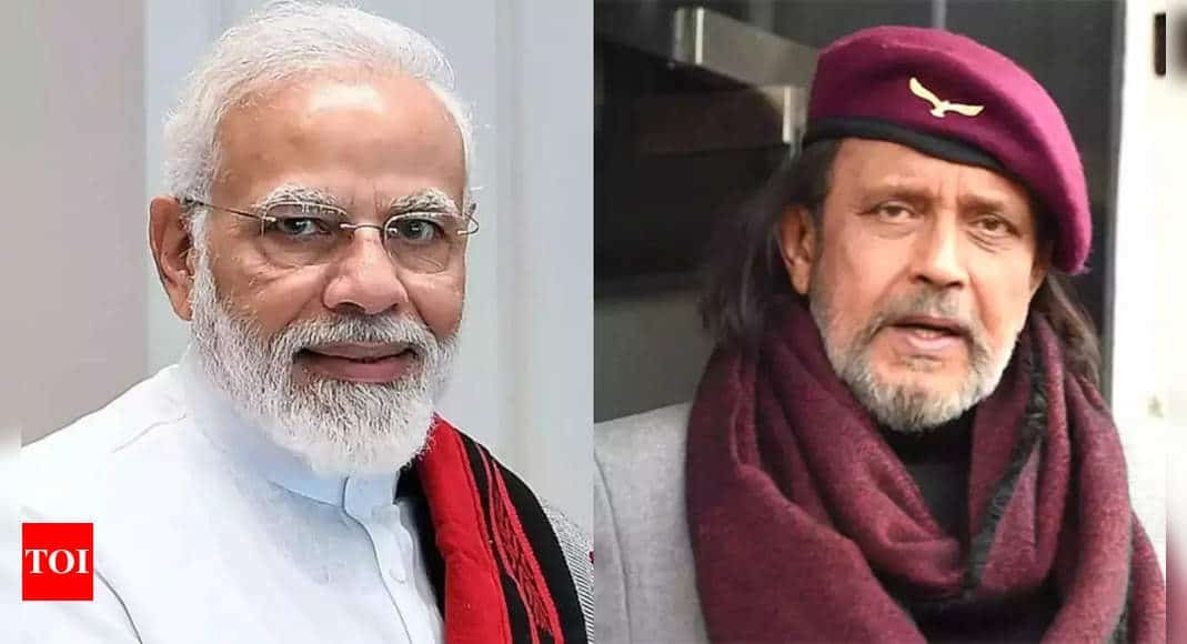 PM Modi congratulates Mithun Chakraborty on receiving the Dadasaheb Phalke Award: 'He is a cultural icon' | Hindi Movie News - Times of India