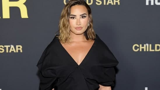 Demi Lovato at the premiere of her latest documentary Child Star.(Getty Images via AFP)