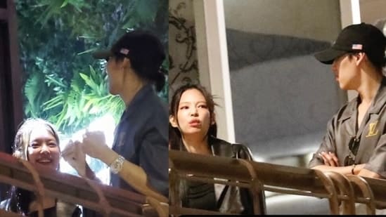 Jennie and BamBam were spotted together in LA.