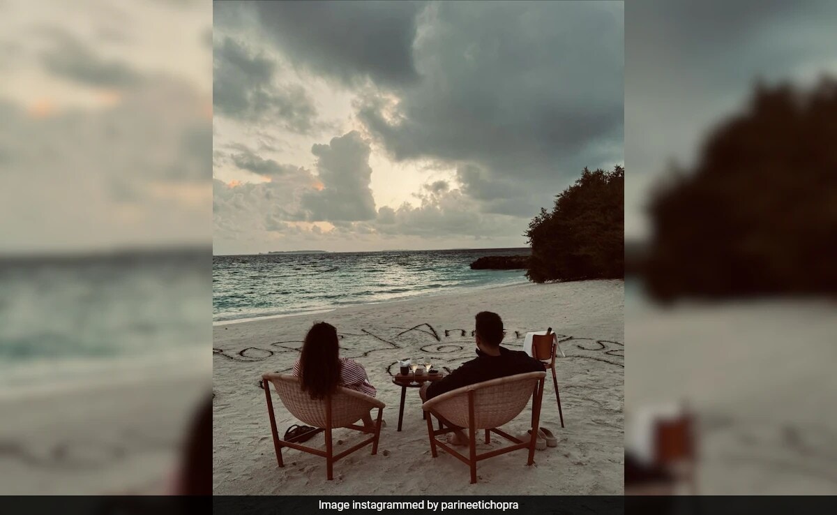 Inside Parineeti Chopra And Raghav Chadha's Beachside Anniversary Celebrations