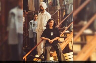 Alia Bhatt And Diljit Dosanjh's BTS Pics From Jigra Song Chal Kudiye 17 Alia Bhatt And Diljit Dosanjh's BTS Pics From Jigra Song Chal Kudiye