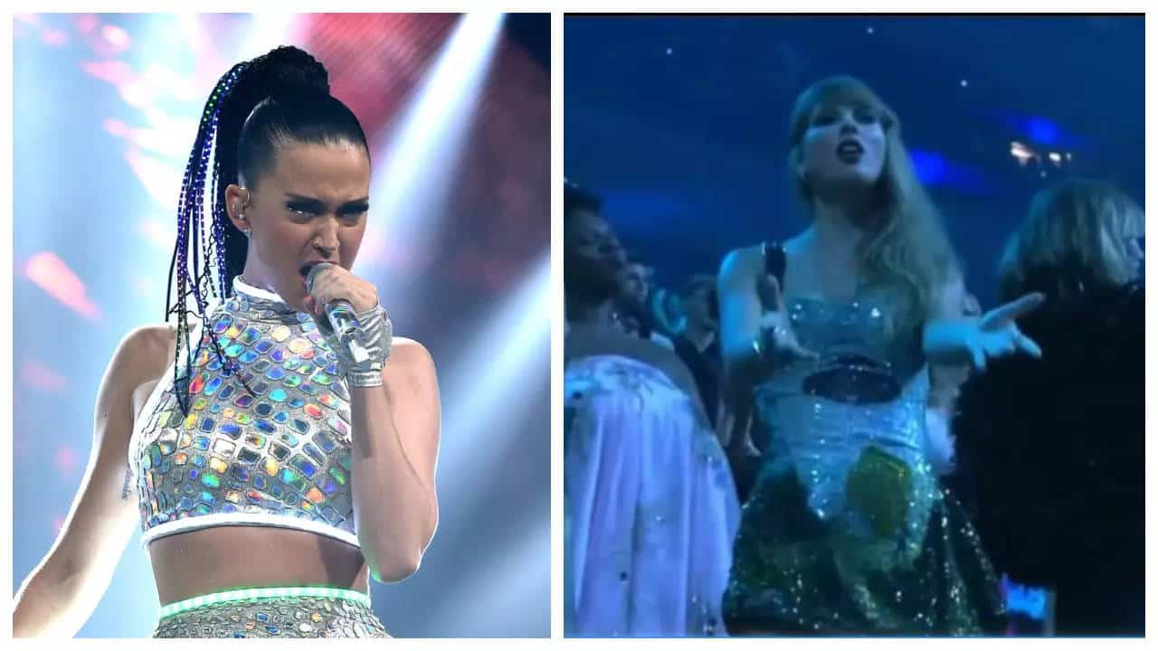 Taylor Swift celebrates epic night of wins by grooving to Katy Perry’s track at VMAs - WATCH video | - Times of India