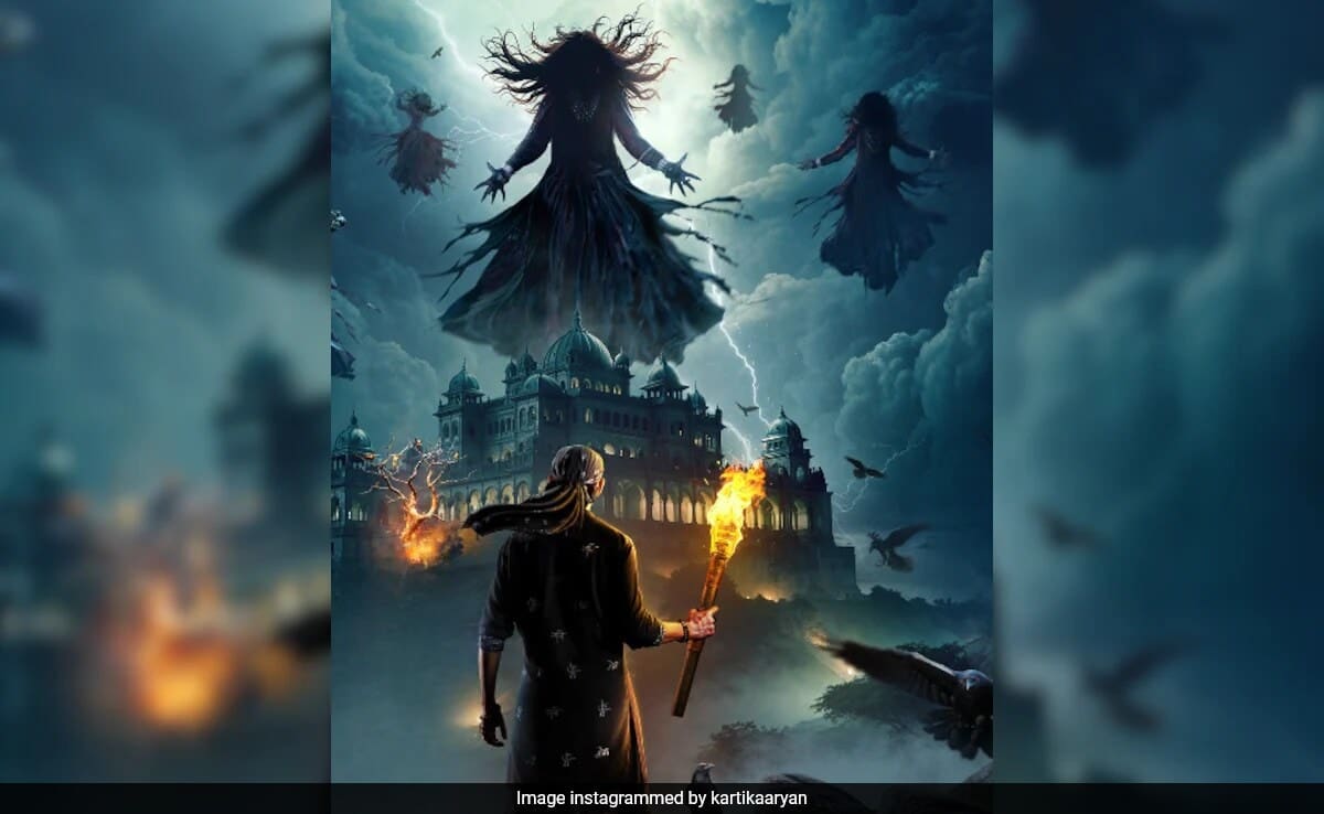 Bhool Bhulaiyaa 3 New Poster: Into The Shadows With Rooh Baba vs The OG Manjulika