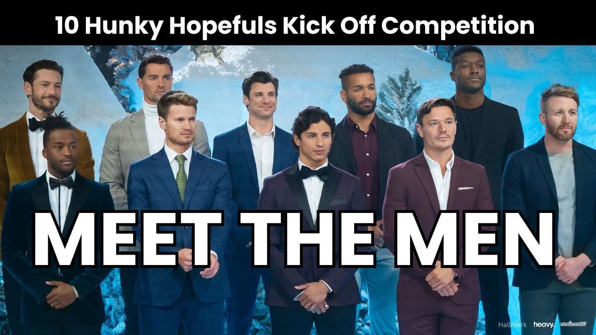 10 'Finding Mr. Christmas' Contestants Compete to Be Hallmark's Next Big Star