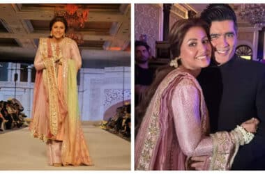 Hina Khan walks the ramp for Manish Malhotra amidst breast cancer battle; says 'Chemo is very hard but I put in my efforts' | - Times of India 19 Hina Khan walks the ramp for Manish Malhotra amidst breast cancer battle; says 'Chemo is very hard but I put in my efforts' | - Times of India