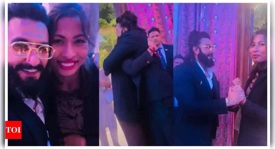 ranveer singh shares a fun-filled moment with olympic medalist lovlina borgohain - watch | - Times of India