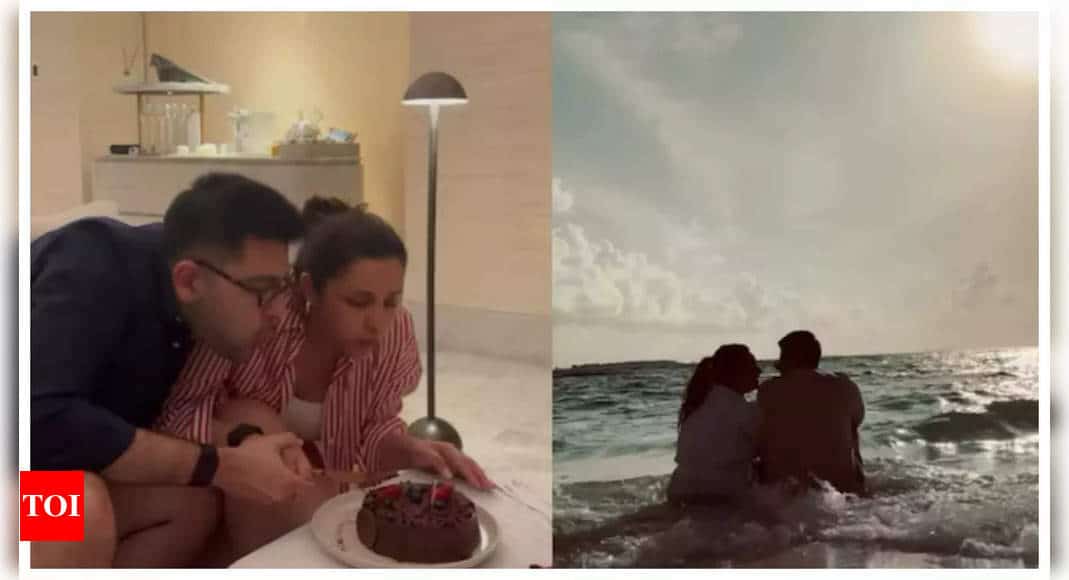 Parineeti Chopra and Raghav Chadha’s lovey-dovey moments from their romantic getaway are giving Valentines' vibes in October - Watch | - Times of India 7 Parineeti Chopra and Raghav Chadha’s lovey-dovey moments from their romantic getaway are giving Valentines' vibes in October - Watch | - Times of India