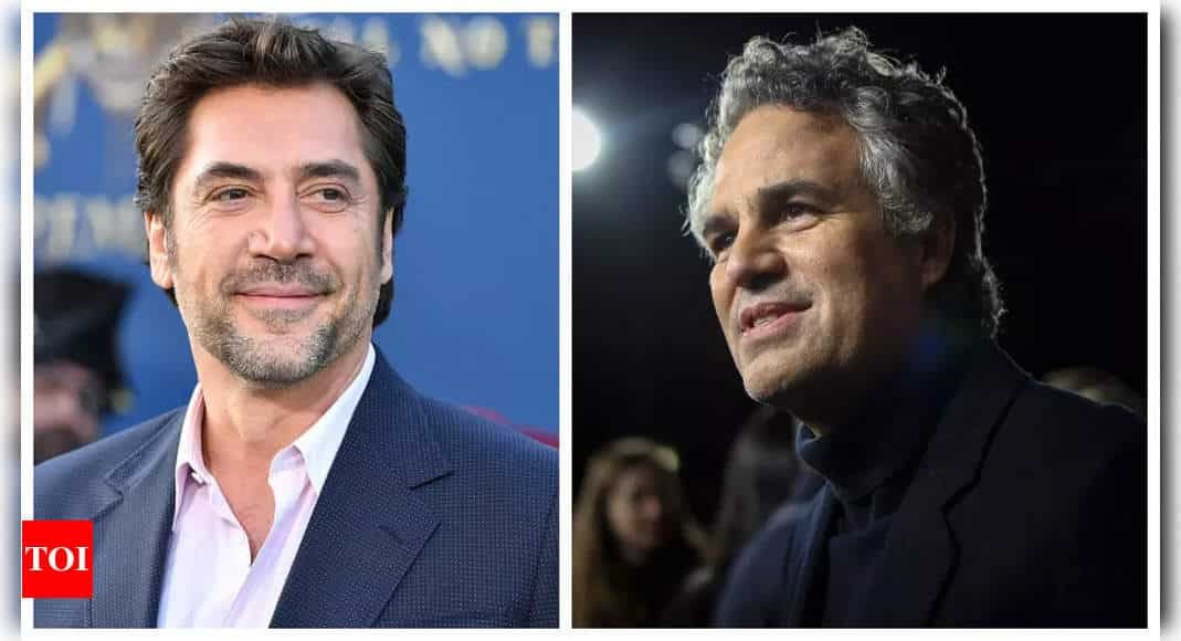 Mark Ruffalo showers praise on Spanish actor Javier Bardem as he addresses Israel-Hamas conflict: 'You are a beacon of light, amigo' | - Times of India