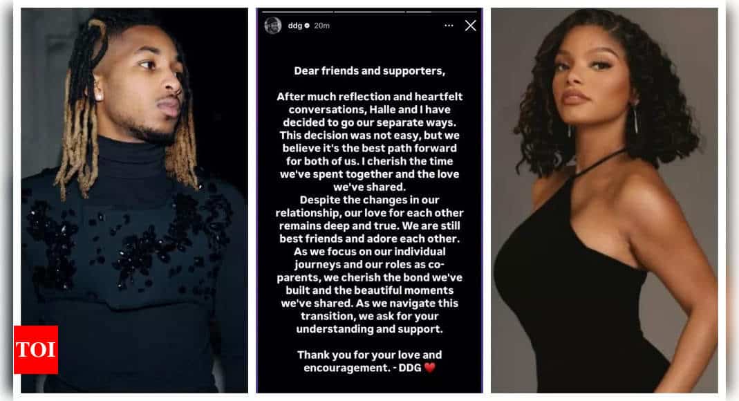 Halle Bailey and DDG End Relationship After Two Years, Plan to Co-Parent Son Halo | - Times of India 8 Halle Bailey and DDG End Relationship After Two Years, Plan to Co-Parent Son Halo | - Times of India