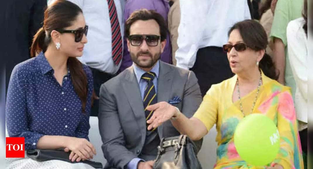 Kareena Kapoor Khan credits husband Saif Ali Khan and mother-in-law Sharmila Tagore for supporting her career and family life - Times of India