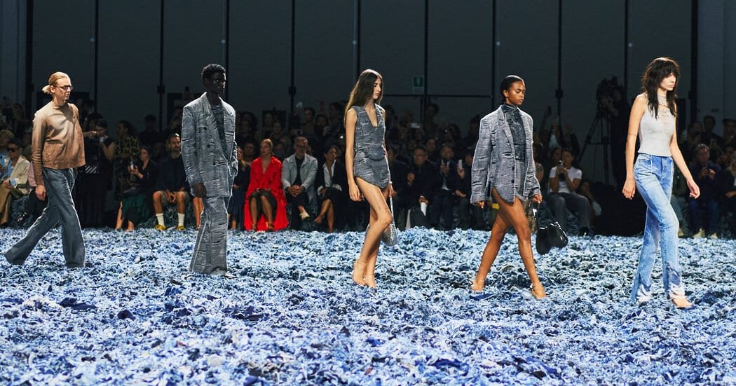 Dreamy Denim From Fashion Week