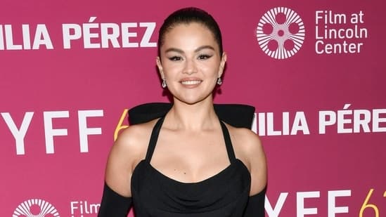 Selena Gomez attends the premiere of Emilia Perez at Alice Tully Hall during the 62nd New York Film Festival on Monday, Sept. 30, 2024, in New York. AP/PTI(AP10_01_2024_000004A)(Evan Agostini/Invision/AP)