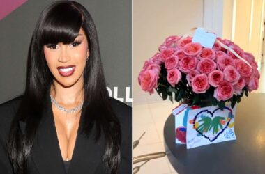Cardi B Shows Off Birthday Balloons, Flowers and Handmade Cards from Kids Kulture, 6, and Wave, 3 14 Cardi B Shows Off Birthday Balloons, Flowers and Handmade Cards from Kids Kulture, 6, and Wave, 3