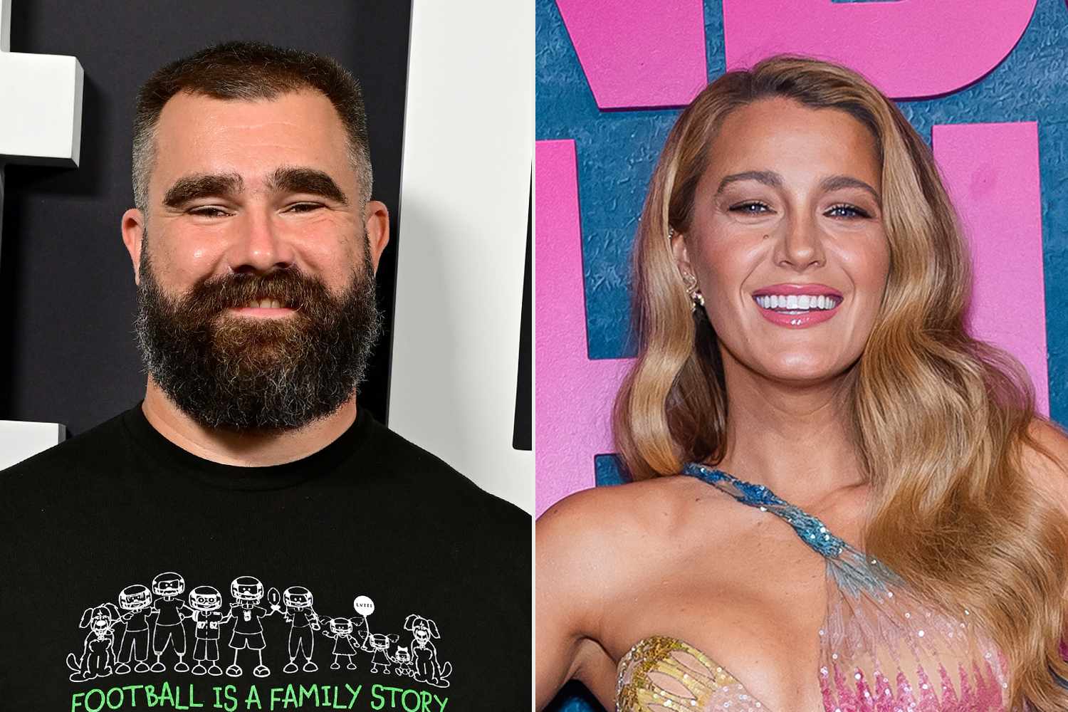 Jason Kelce Says He ‘Loves’ Taylor Swift’s Bestie Blake Lively: 'Listen, I Love Blake' 3 Jason Kelce Says He ‘Loves’ Taylor Swift’s Bestie Blake Lively: 'Listen, I Love Blake'